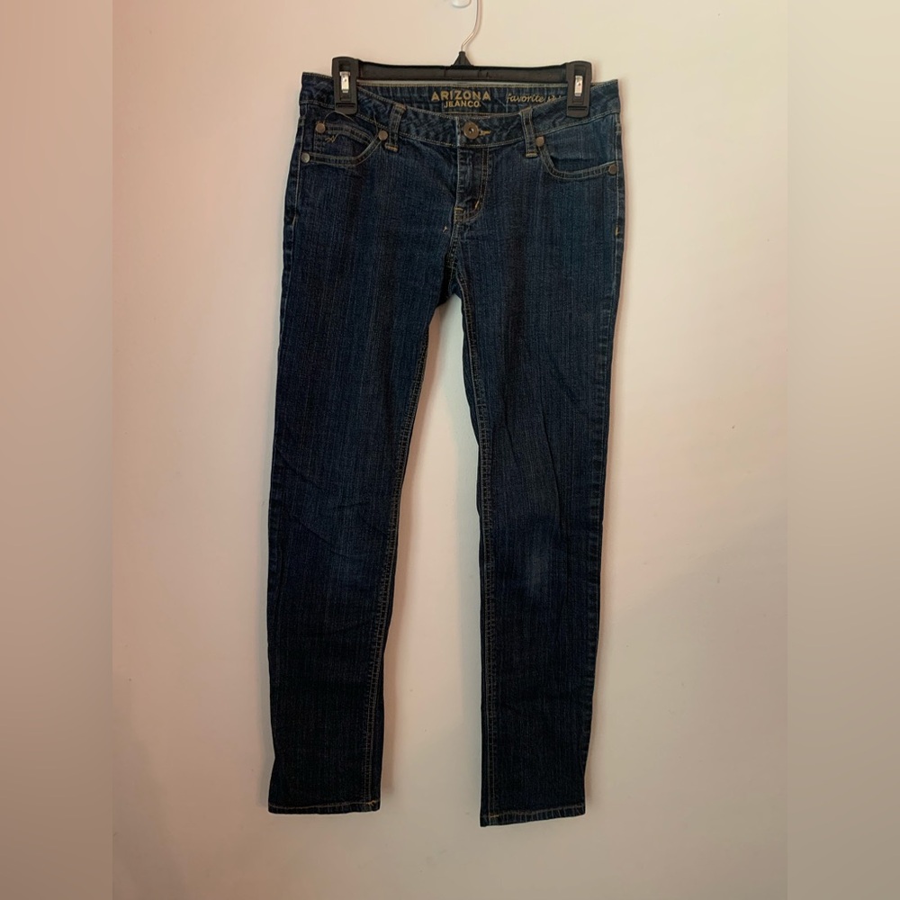 Arizona Jean Company Blue Skinny Jeans Rich Indigo